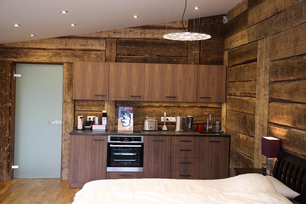 Altribute Studio W Sauna Secure Parking Wifi 90Mbs Liepāja Стая снимка